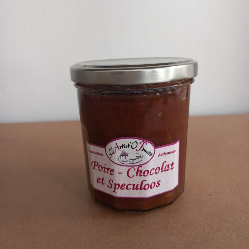 Confiture Poire Chocolat spéculoos