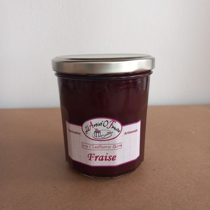 Confiture de fraises 330g