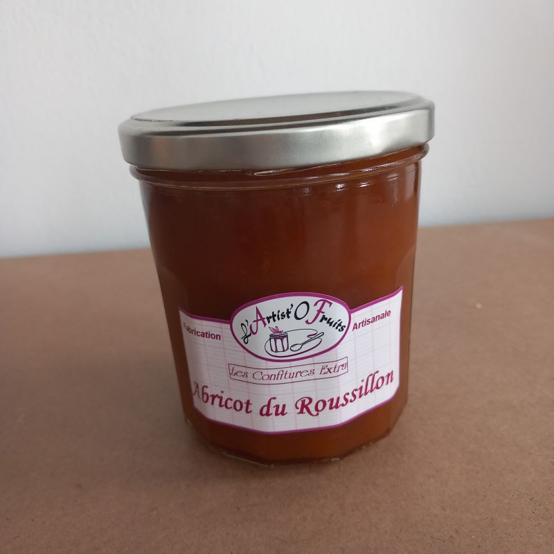 Confiture d'abricots du Roussillon 330g