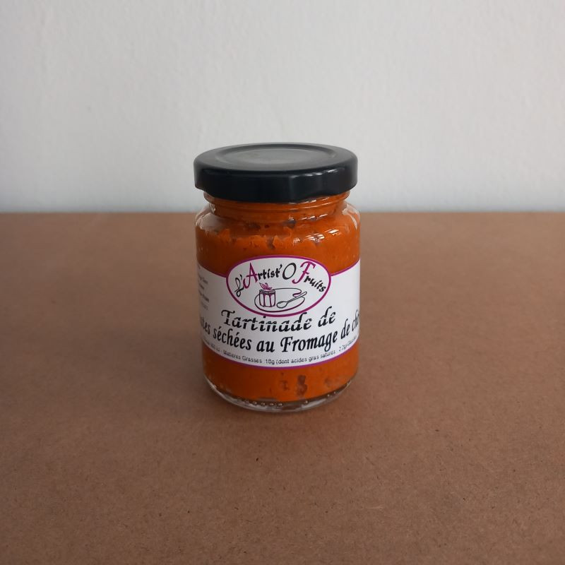 Tartinable de tomates séchées au chèvre 90g