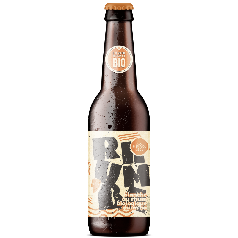 Bière blanche au rhum Bio Kisswing Rhum'ba, 3x33cl