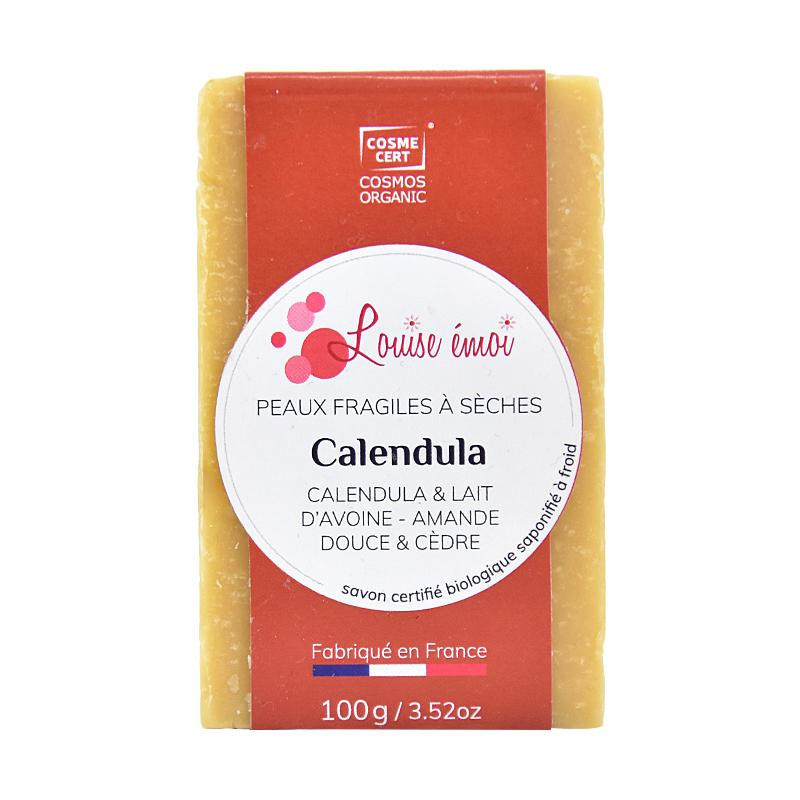 Savon Calendula, peaux sèches, 100g