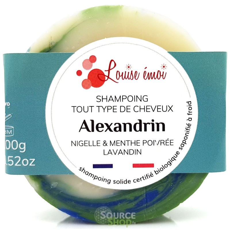 Shampoing solide l'Alexandrin, 100g