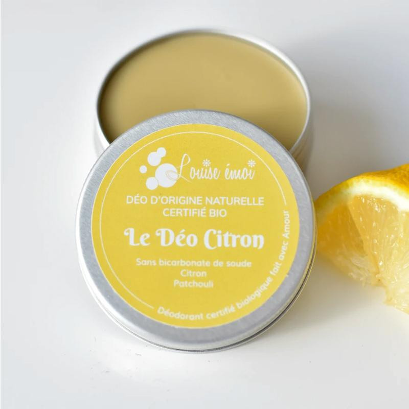 Déodorant solide Citron Patchouli, 50g