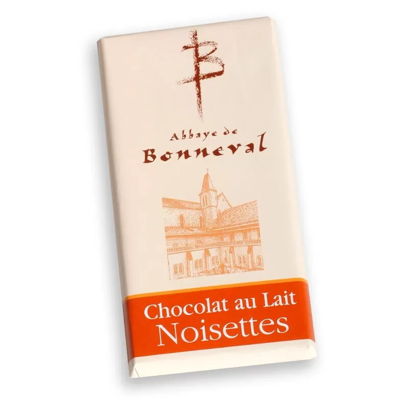 Tablette Chocolat au lait aux noisettes 100g