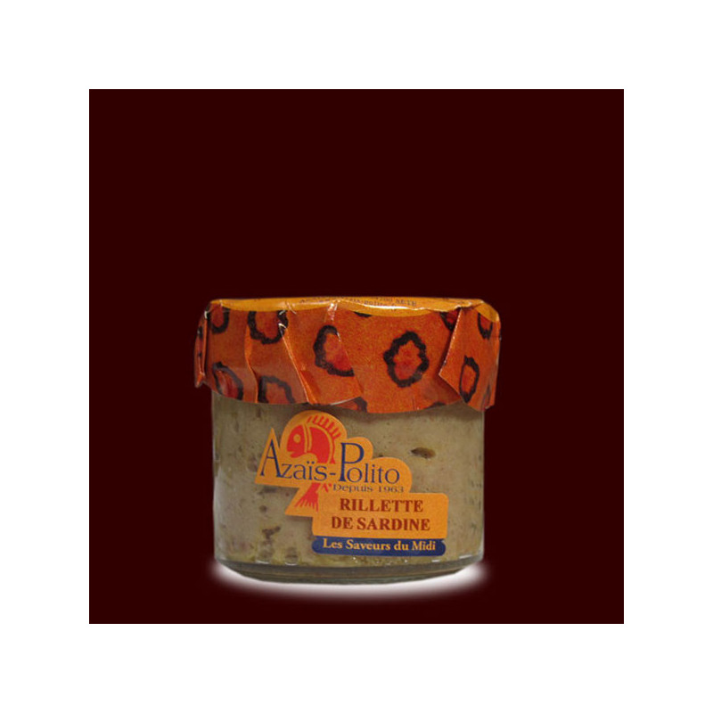 Rillettes de sardines, pot 95g