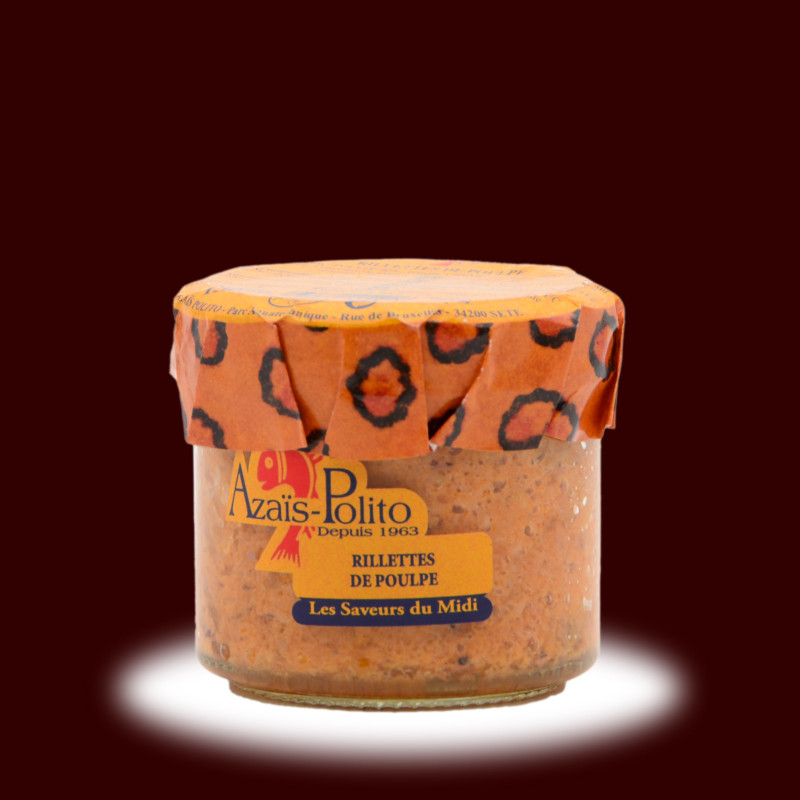 Rillettes de poulpe, pot 95g