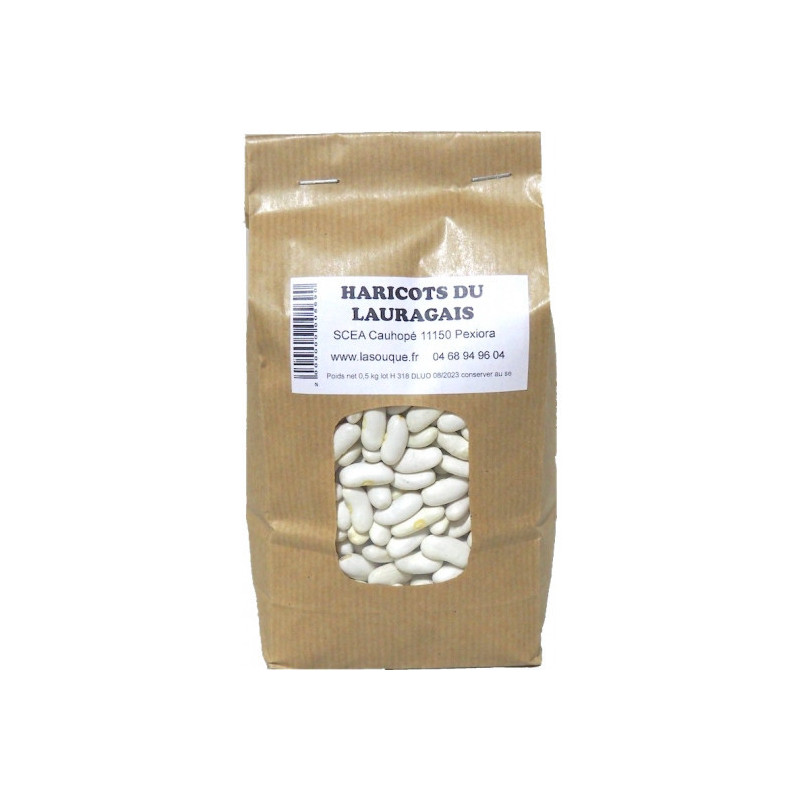 Haricots blancs du Lauragais, 500g