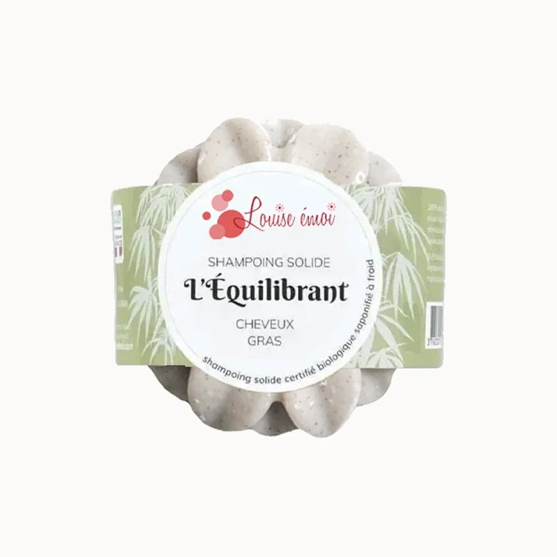 Shampoing Solide pour Cheveux gras “L’Équilibrant”, 100g