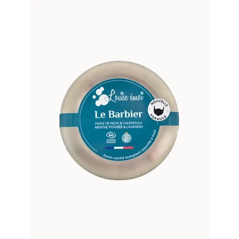 Savon à barbe Le Barbier bol inox 120g