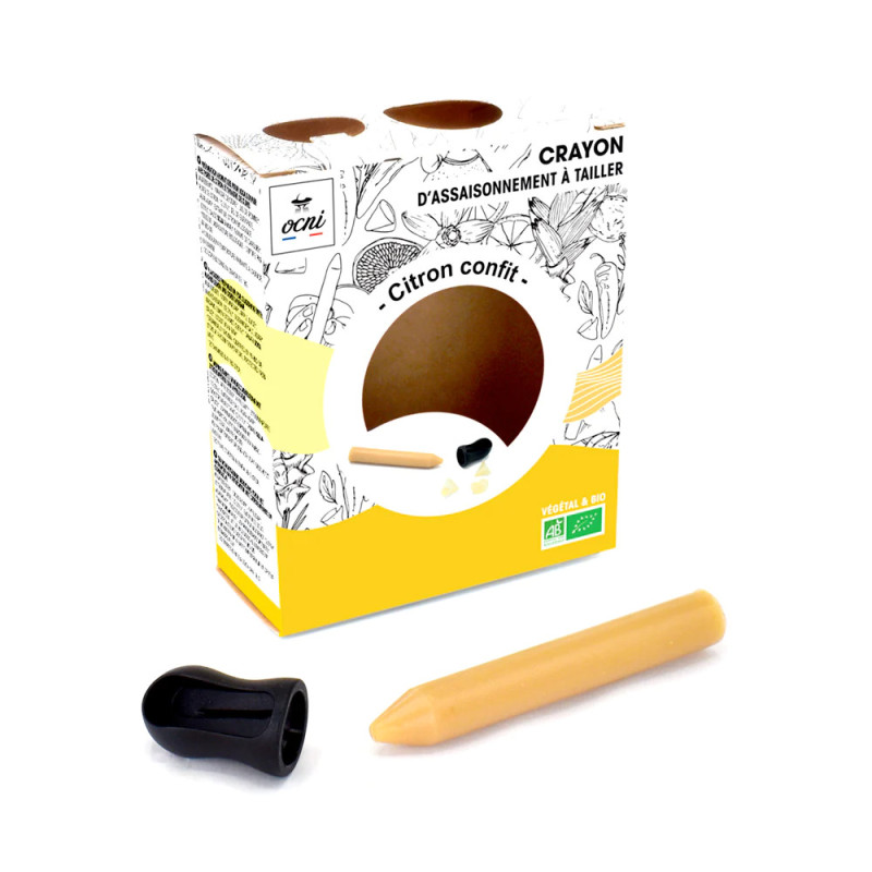 Coffret crayon à assaisonner au citron confit Bio