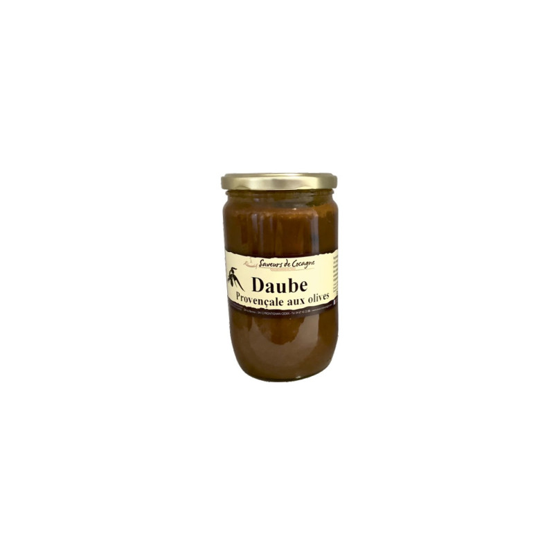 Daube provençale aux olives 650g