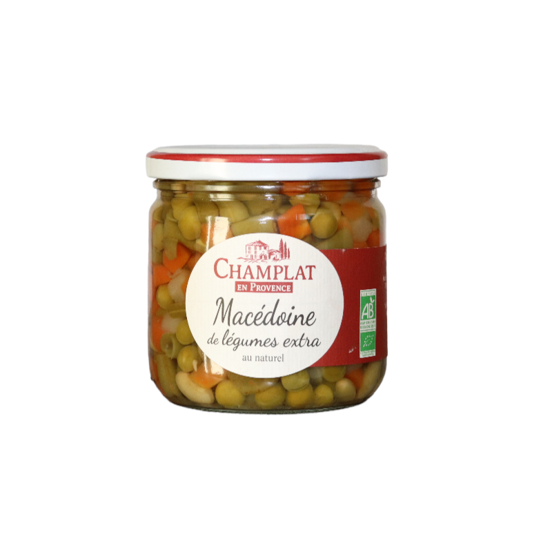 Macédoine de légumes au naturel, 240g