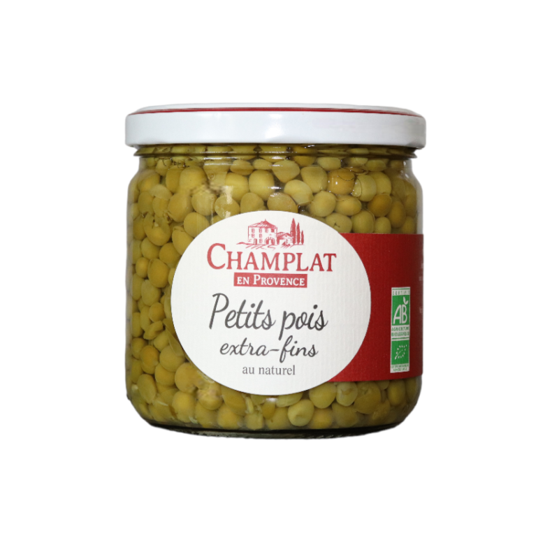 Petits pois extra fins au naturel, 240g